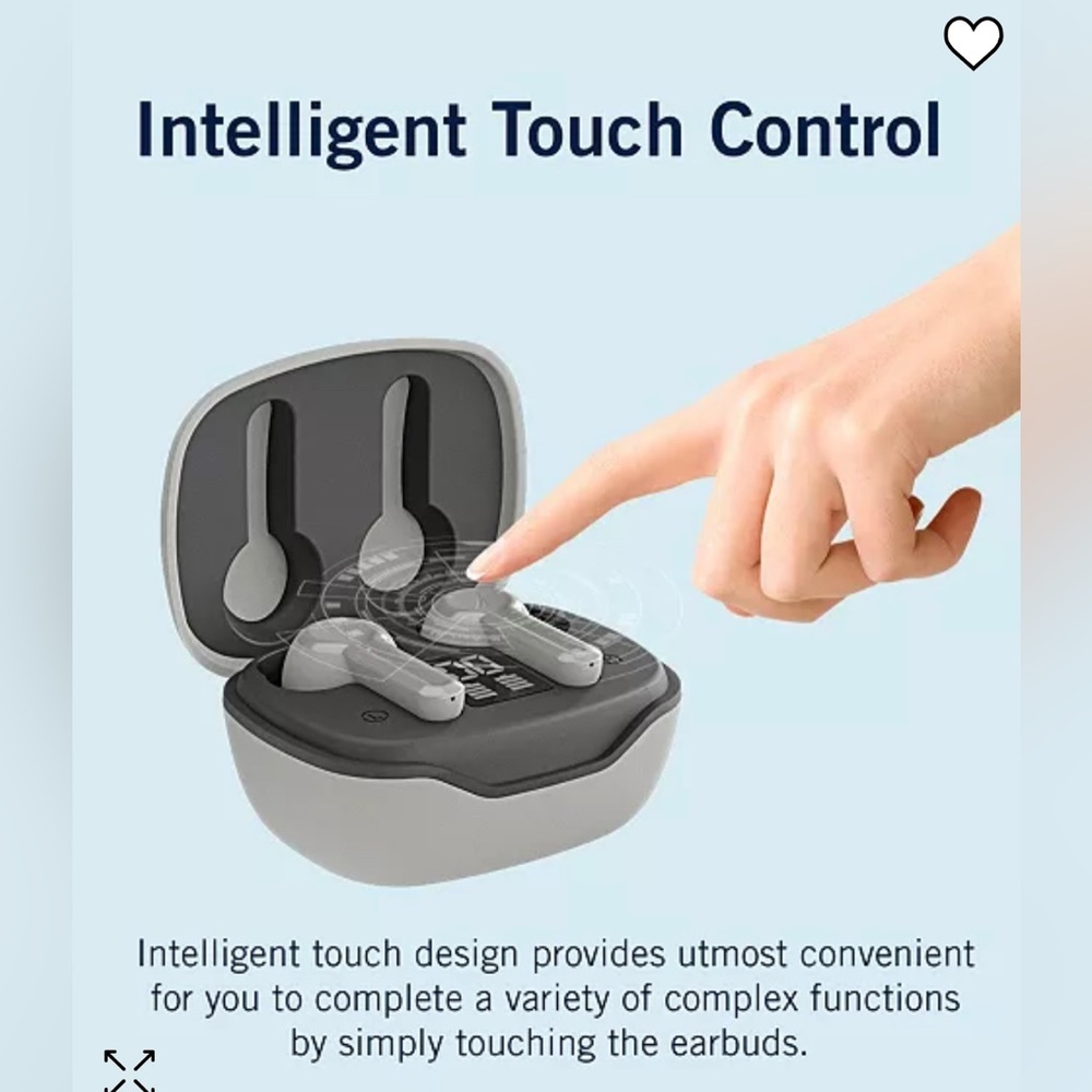 NAUTICA T400 TRUE WIRELESS STEREO EARBUDS WITH CHARGING CASE - Picture 7 of 9